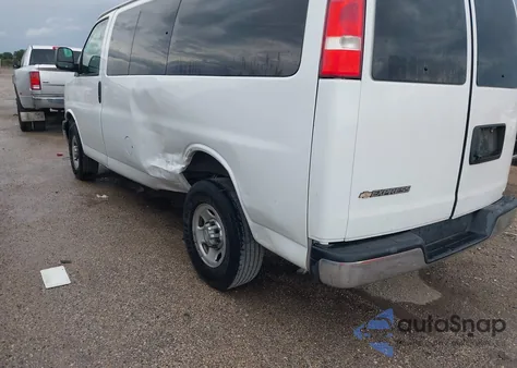 2019 Chevrolet Express 3500 Lt из США, поврежденный, VIN 1GAZGMFP1K1301218